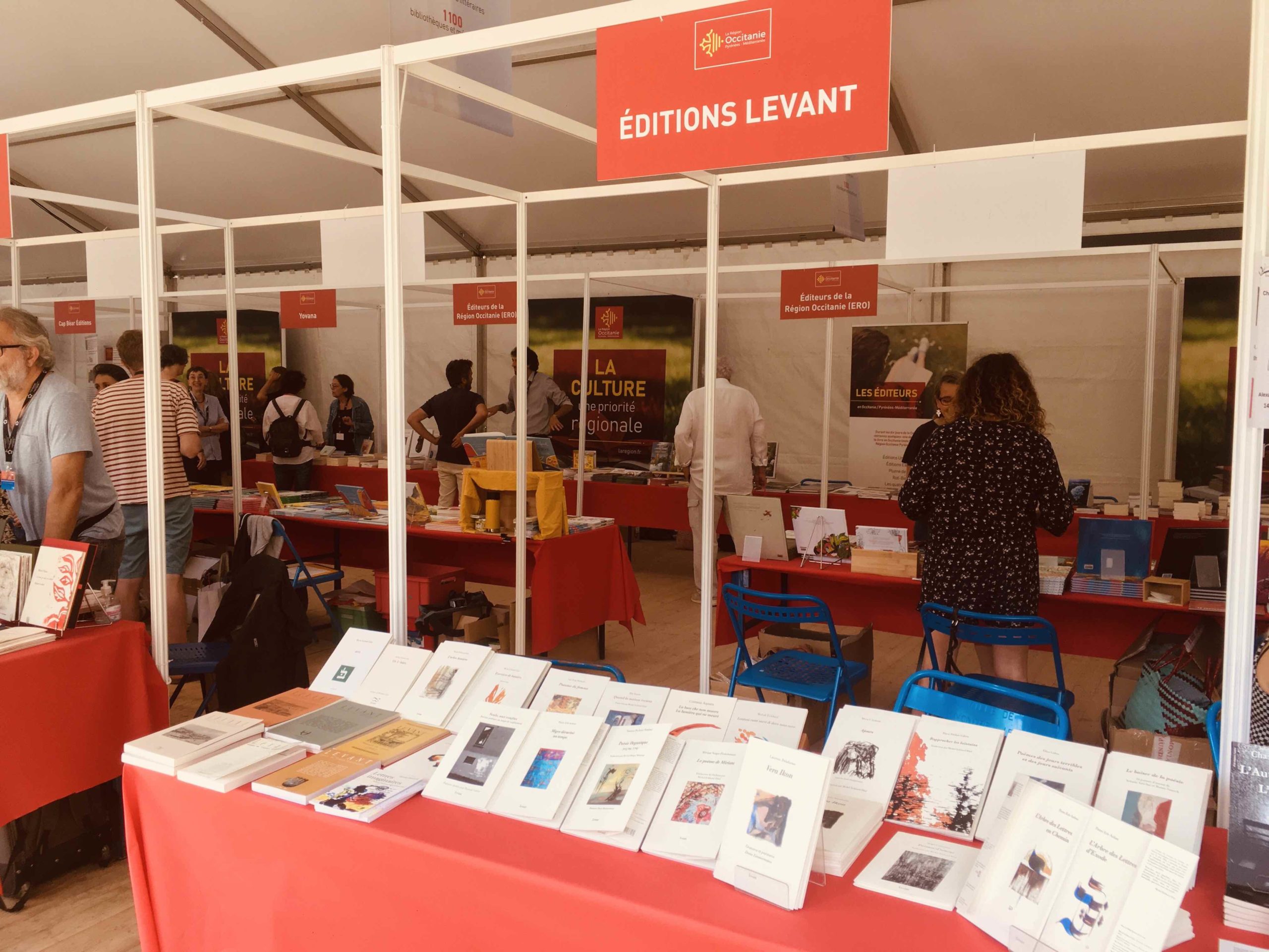 Editions Levant, Comédie du Livre, Montpellier
