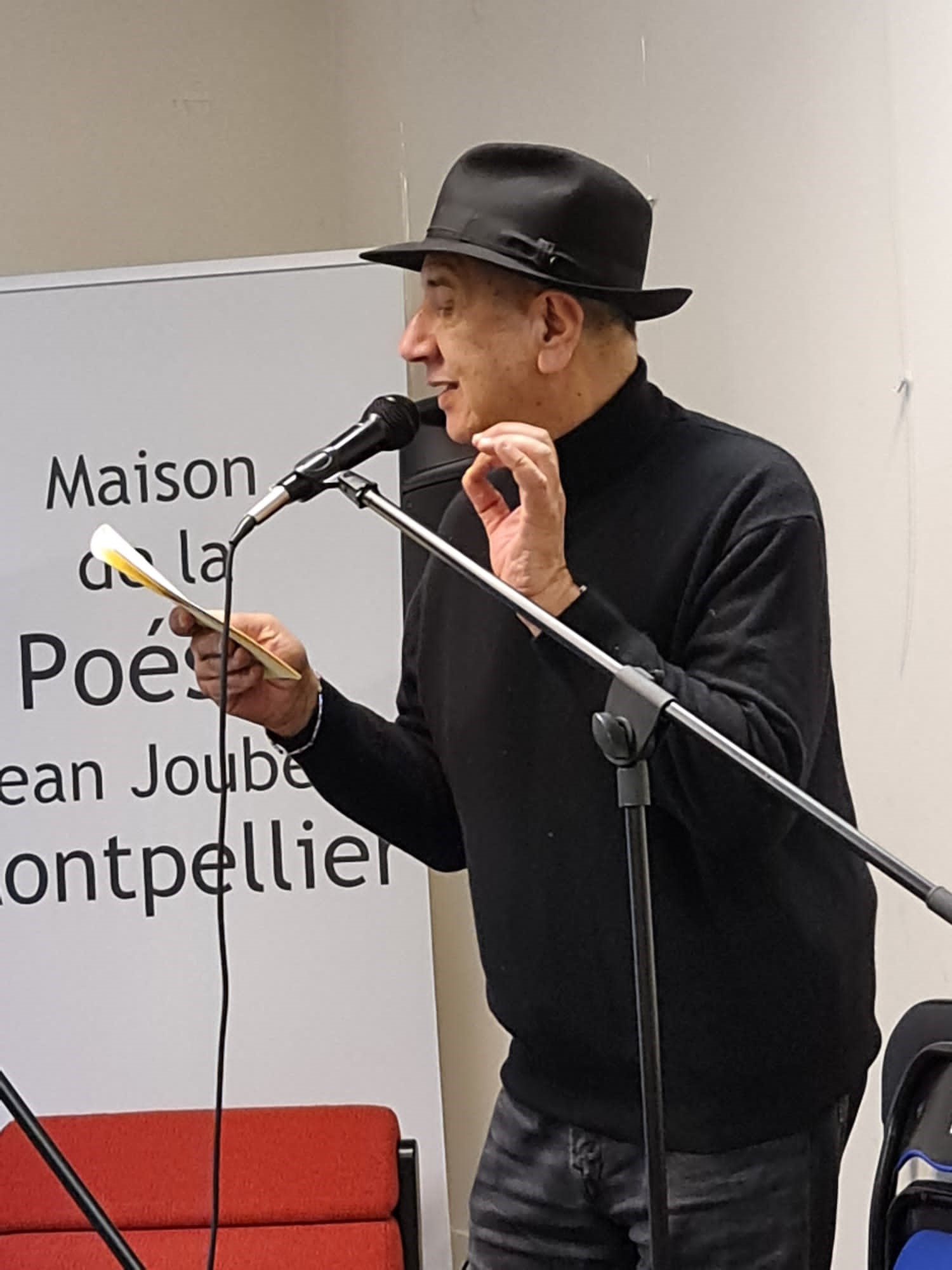 Lecture de Ronny Someck - Maison de la Poésie de Montpellier - Éditions Levant