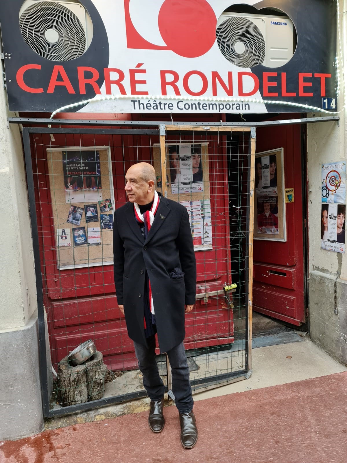 Lecture de Ronny Someck - Théâtre Carré Rondelet, Montpellier - Éditions Levant