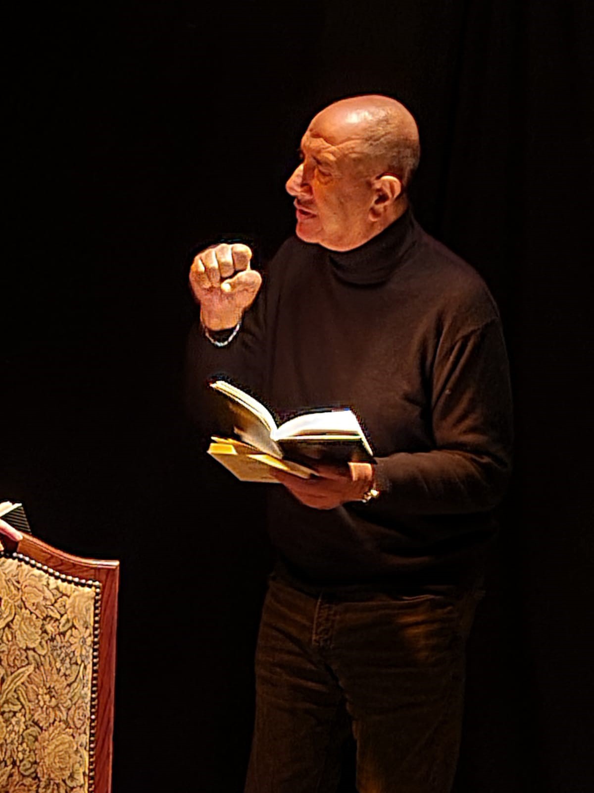 Lecture de Ronny Someck - Théâtre Carré Rondelet, Montpellier - Éditions Levant